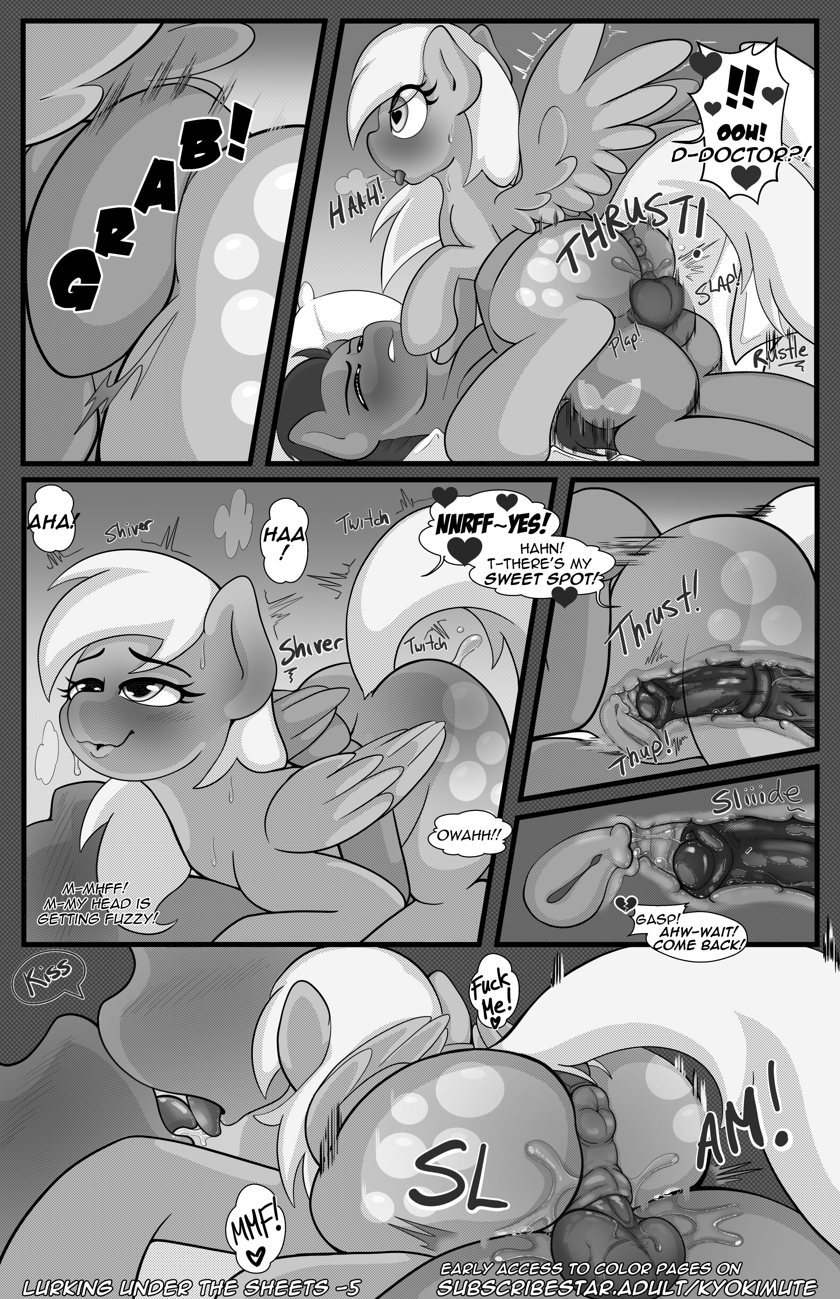 Kyokimute - Lurking Under the Sheets (My Little Pony: Friendship is Magic) image number 5