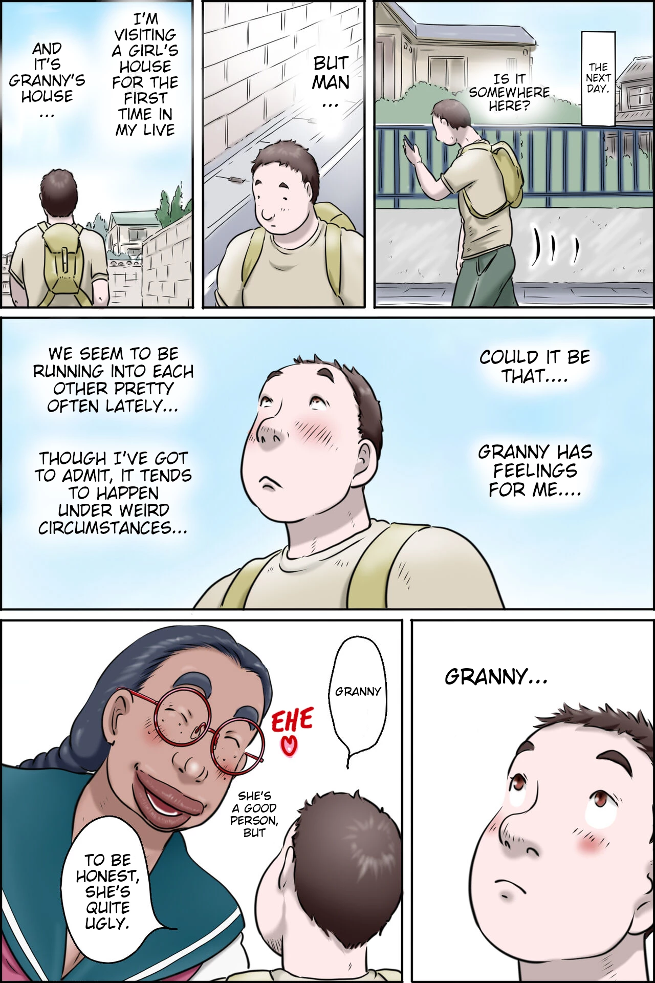 High School Granny  Tokunou Oba-chan Joshi  Part 1 and 2 PLus extras image number 19