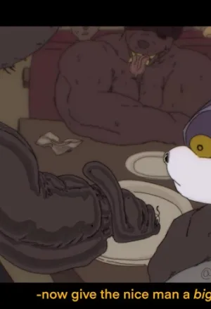 Big The Cat meets Strangers