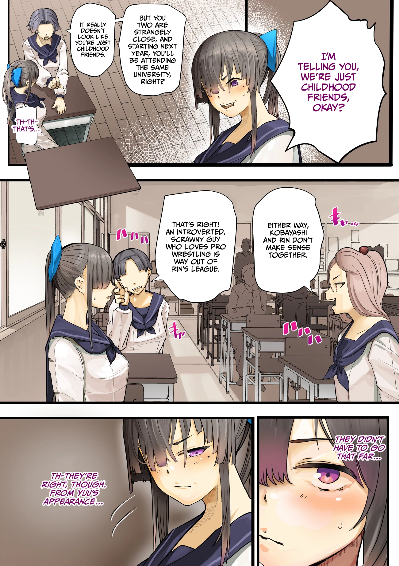 Kimi no Maku o Yaburu no wa Boku dato Omotteta.. InCha NTR Monogatari -BSS Hen- image number 2