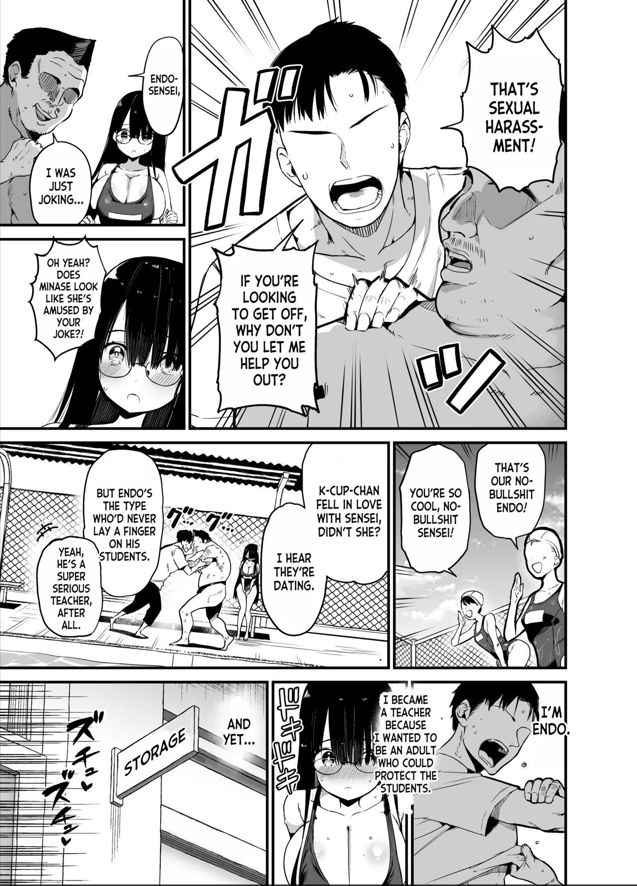 Introverted K-cup girl 2  InCha no K Cup-chan 2 image number 4