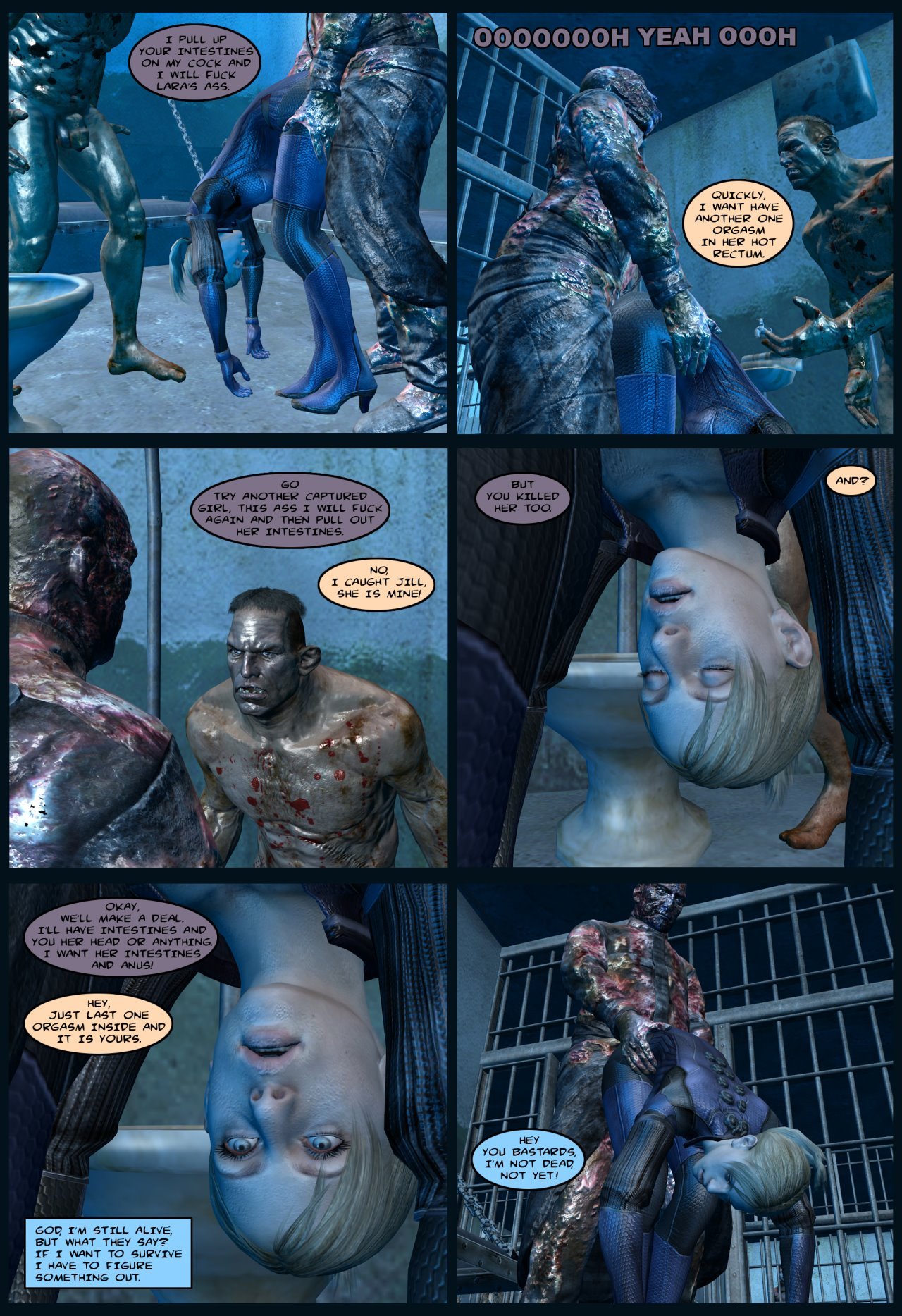 Lady & Cop VS Penetrator 4 (Chapter 1-2) image number 12