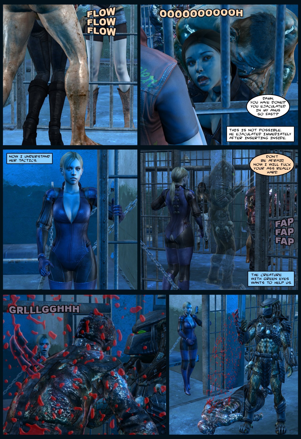 Lady & Cop VS Penetrator 4 (Chapter 1-2) image number 17