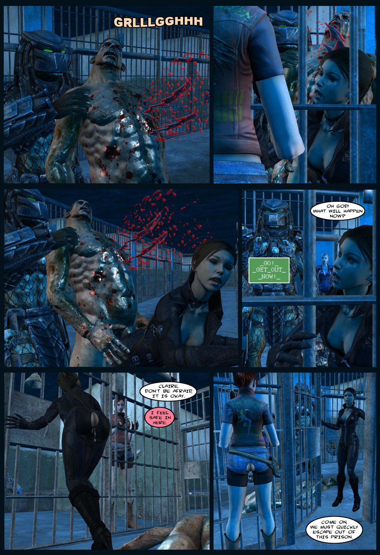 Lady & Cop VS Penetrator 4 (Chapter 1-2) image number 18