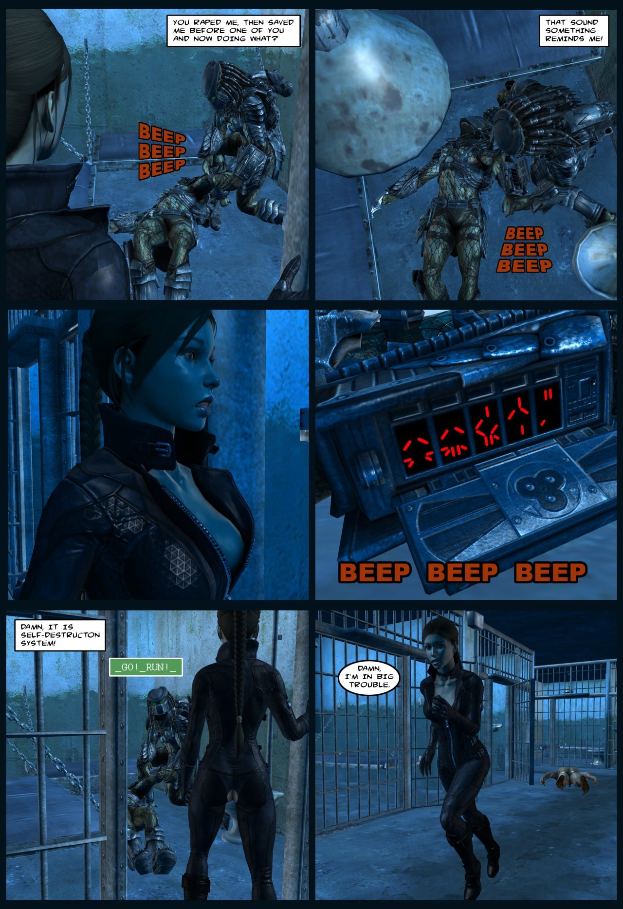 Lady & Cop VS Penetrator 4 (Chapter 1-2) image number 20