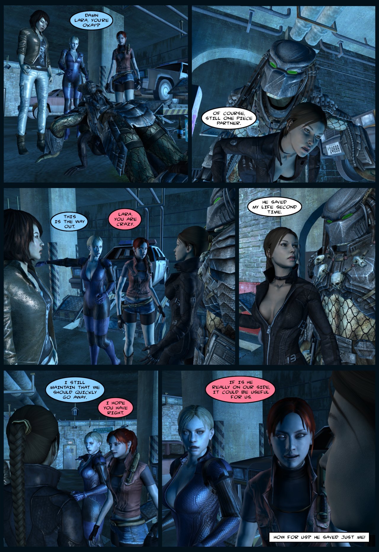 Lady & Cop VS Penetrator 4 (Chapter 1-2) image number 24