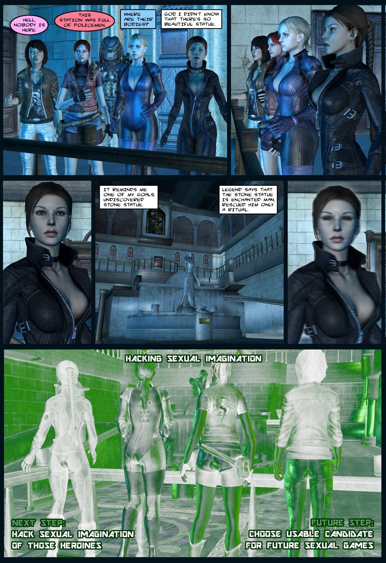 Lady & Cop VS Penetrator 4 (Chapter 1-2) image number 25