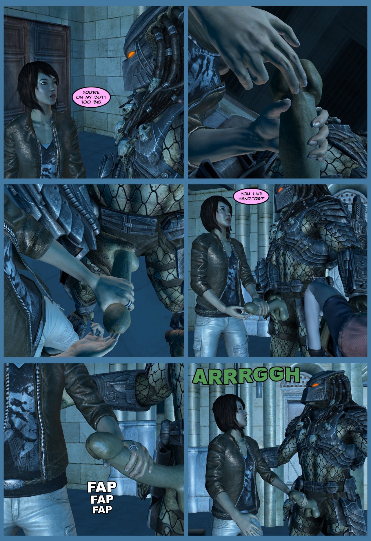 Lady & Cop VS Penetrator 4 (Chapter 1-2) image number 38