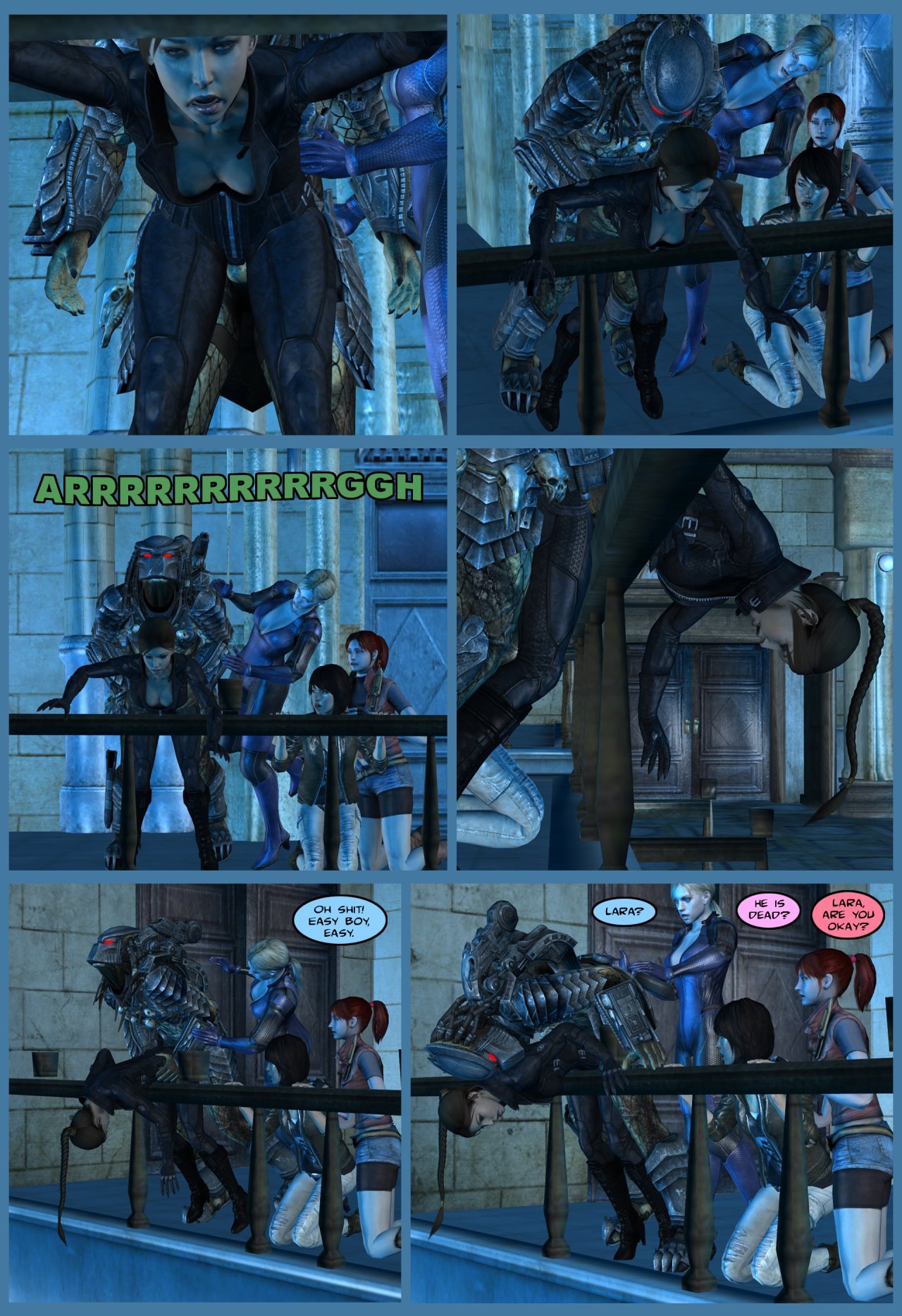 Lady & Cop VS Penetrator 4 (Chapter 1-2) image number 45