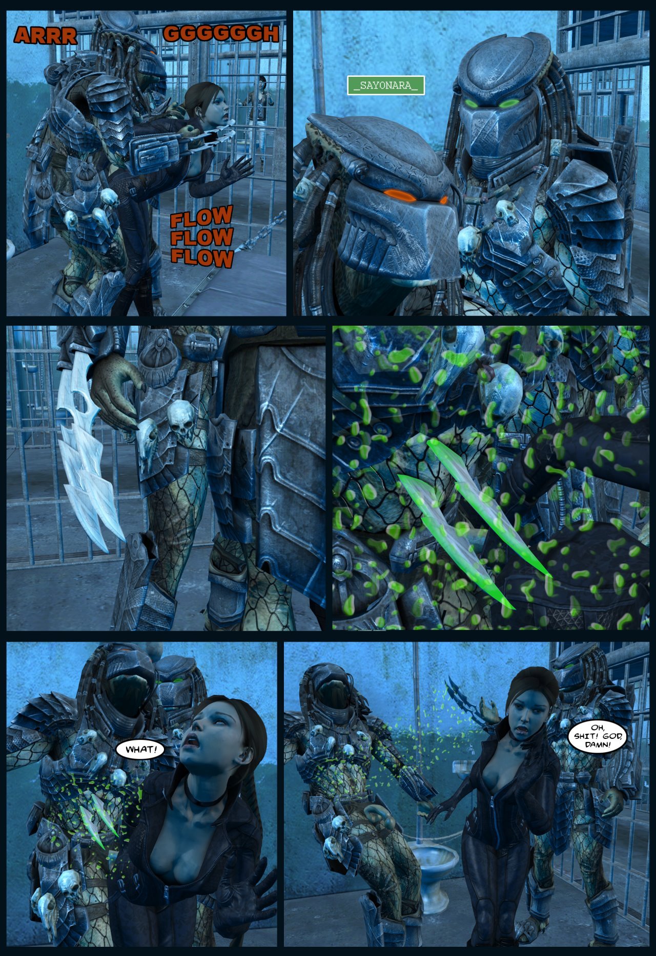 Lady & Cop VS Penetrator 4 (Chapter 1-2) image number 8