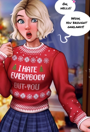 Gwen celebrates Christmas!