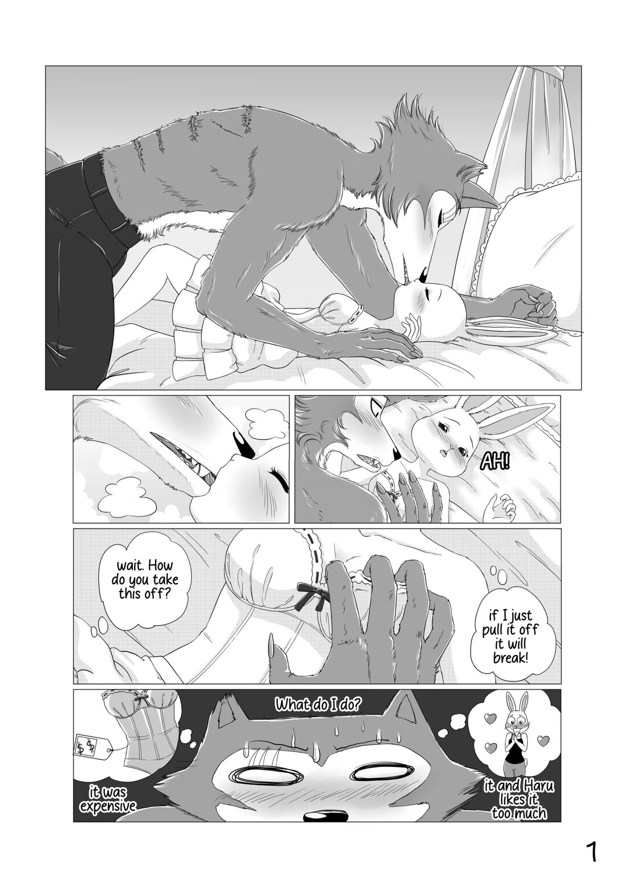 Legoshi x Haru Fanfiction