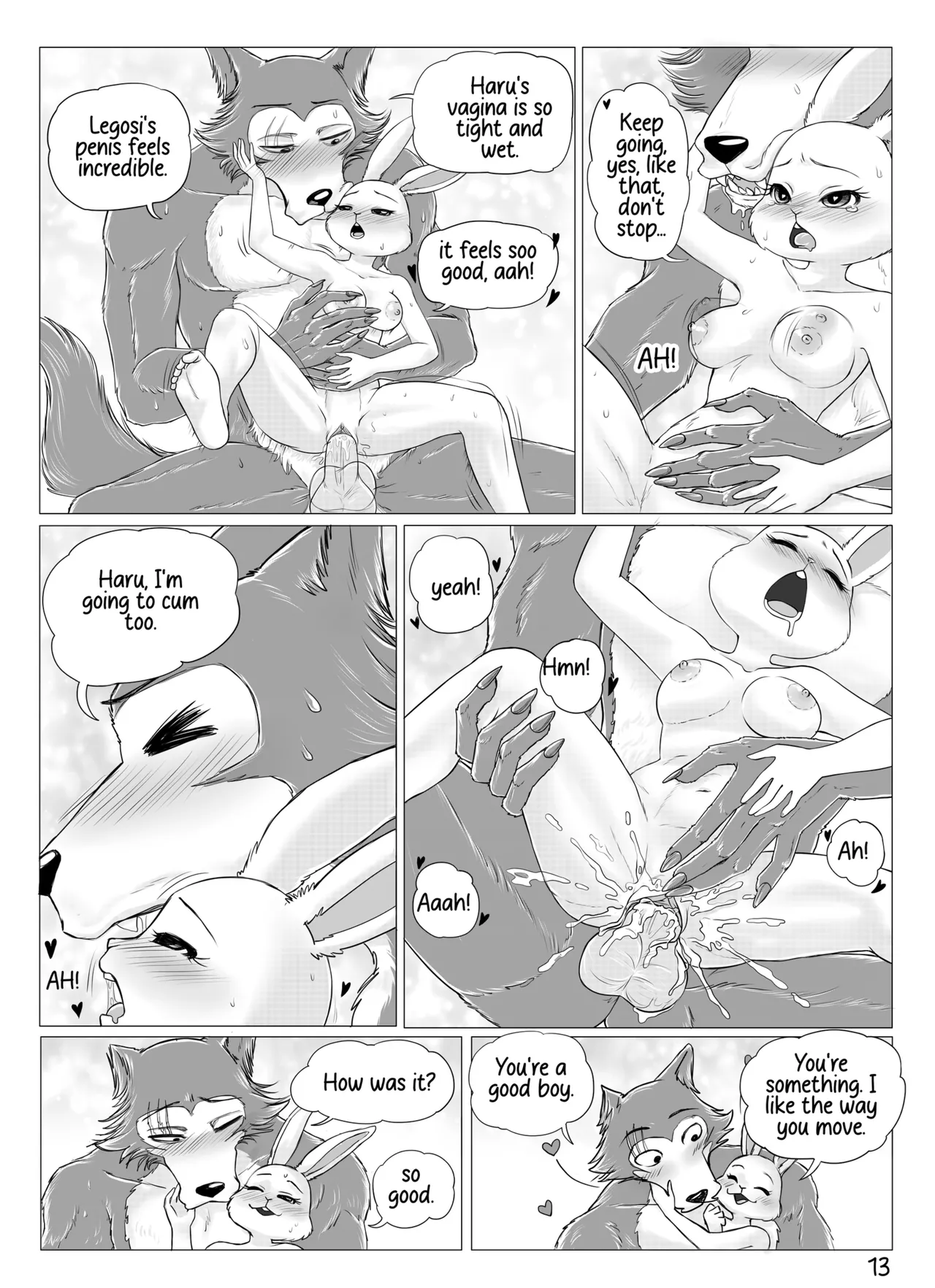 Legoshi x Haru Fanfiction image number 12