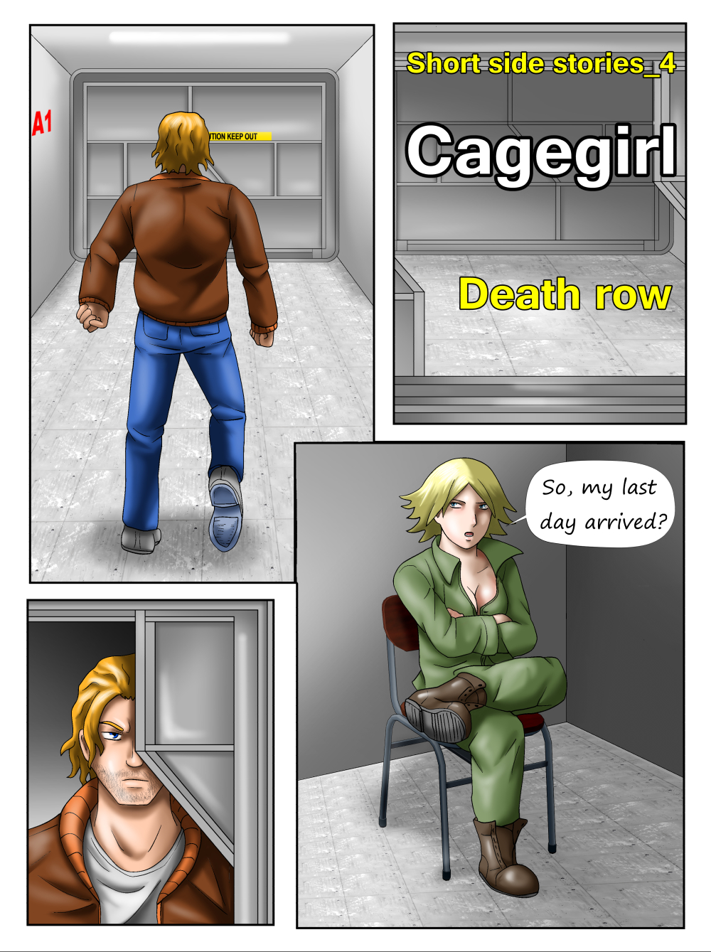 Cagegirl 4- Ambush in the Shower