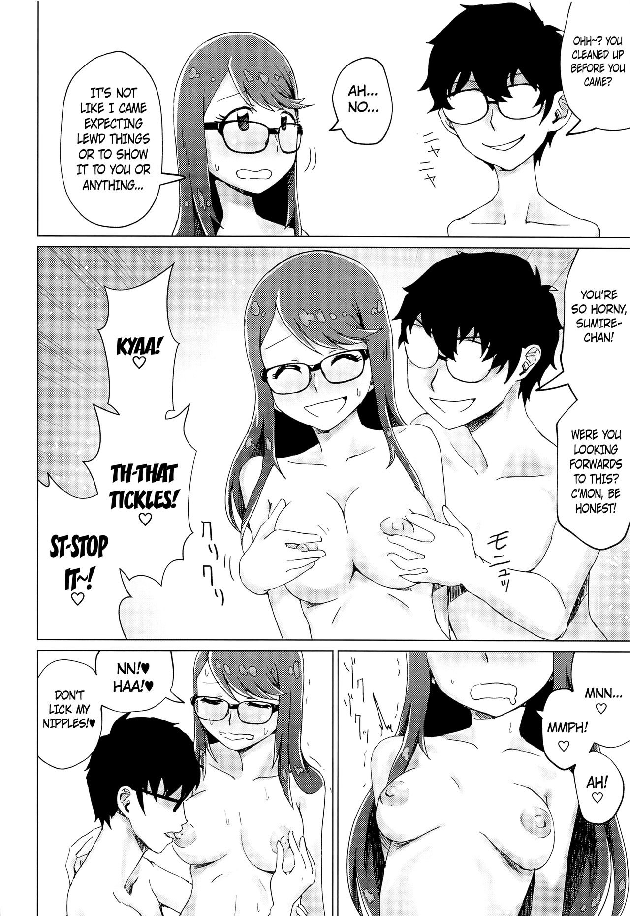 Tomato Namaashi (Satou Iori) Yoshizawa to Sugosu Yaneura no Gogo - Afternoon in the Attic with Yoshizawa (Persona 5) English image number 10