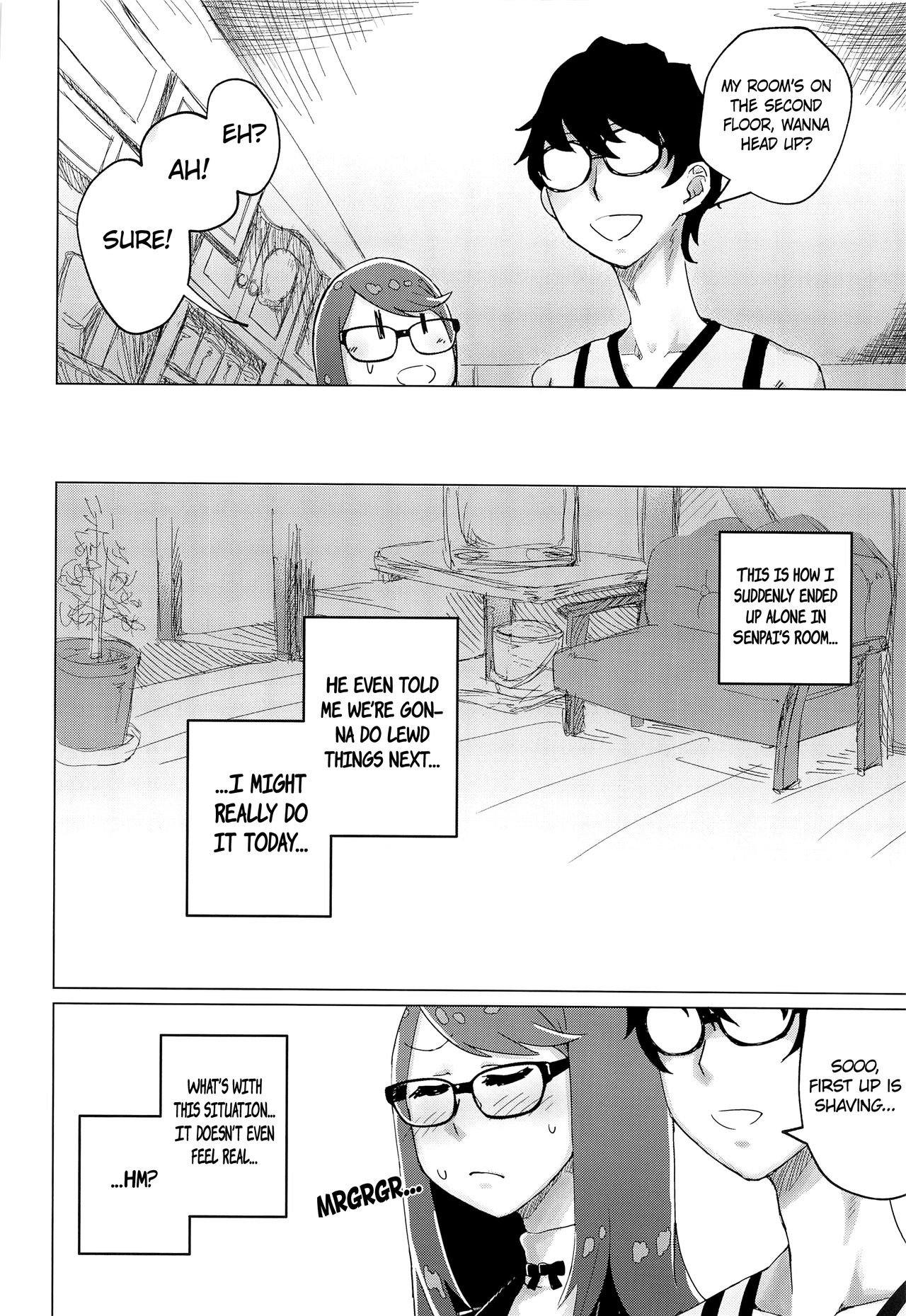 Tomato Namaashi (Satou Iori) Yoshizawa to Sugosu Yaneura no Gogo - Afternoon in the Attic with Yoshizawa (Persona 5) English image number 4