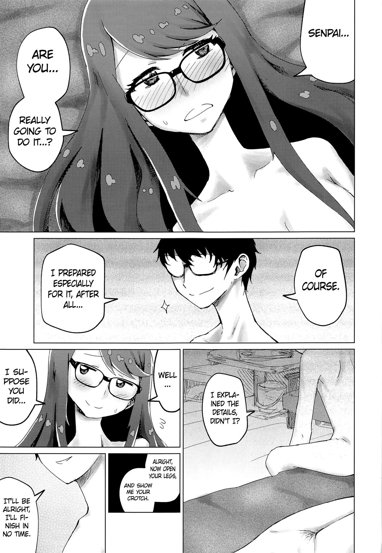 Tomato Namaashi (Satou Iori) Yoshizawa to Sugosu Yaneura no Gogo - Afternoon in the Attic with Yoshizawa (Persona 5) English image number 7