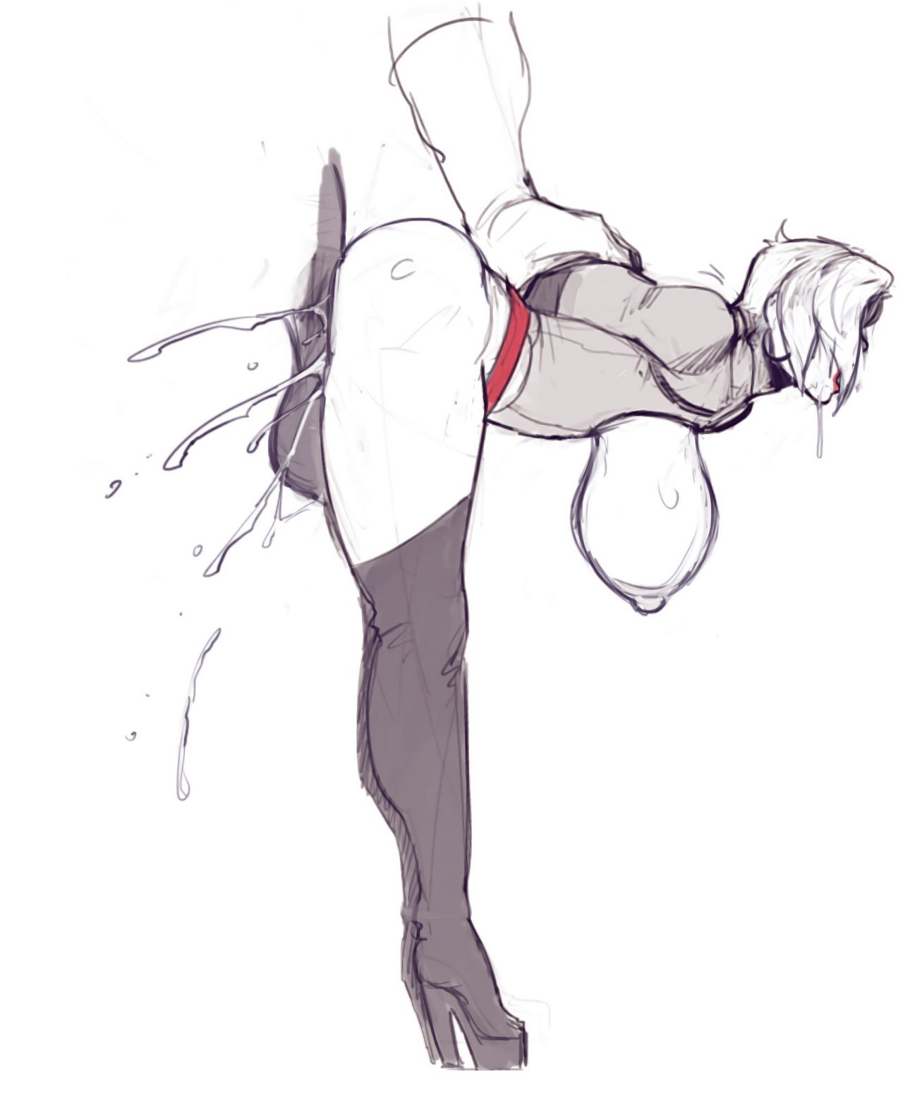 Power girl on Darkseid image number 41