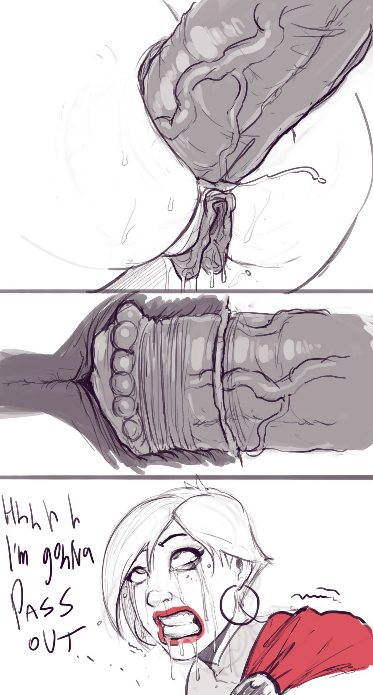 Power girl on Darkseid image number 60