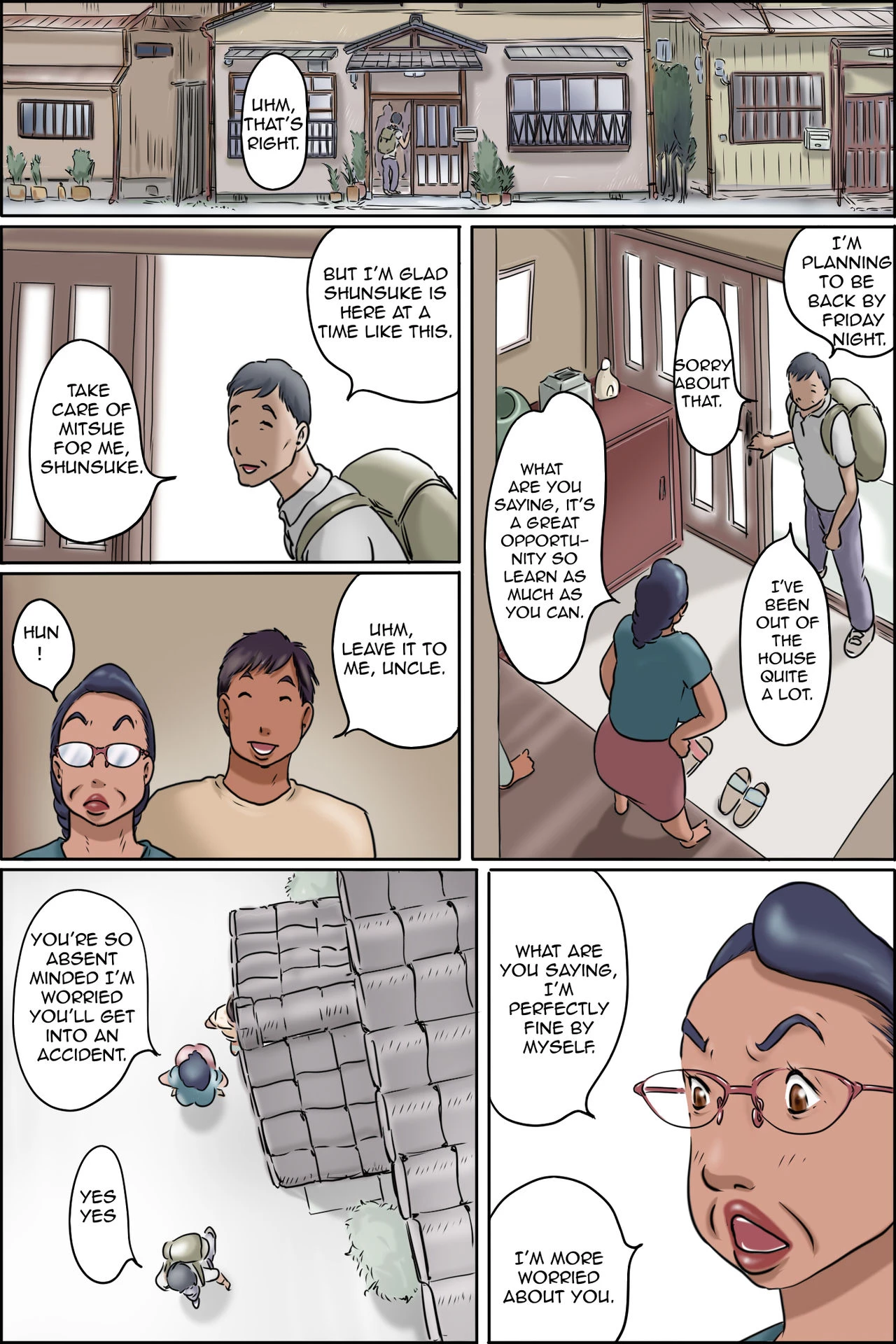 GOGO Shimura no Oba-chan  Aunt Shimuras Afternoon image number 1