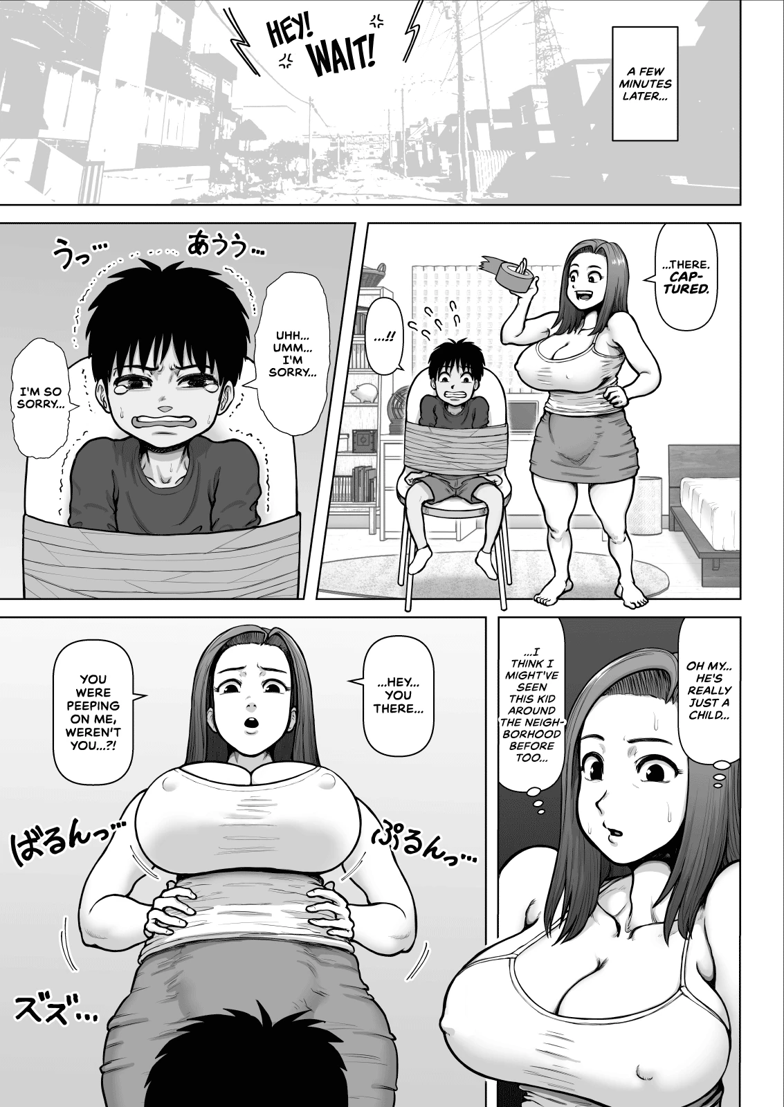 Bakunyuu Onee-san to Asedaku Sex Shimakutta Hanashi  How I Had Intense, Sweaty Sex With An Extremely Busty Onee-san [Engli image number 4
