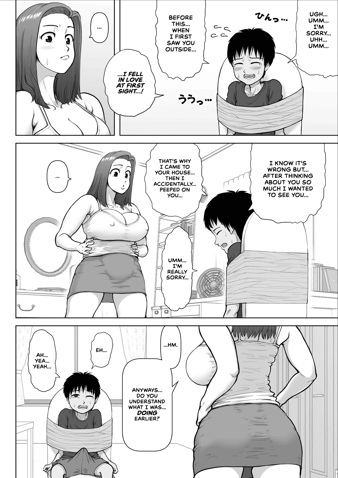 Bakunyuu Onee-san to Asedaku Sex Shimakutta Hanashi  How I Had Intense, Sweaty Sex With An Extremely Busty Onee-san [Engli image number 7