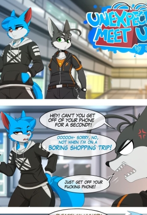 Jay-R - Unexpected Meet Up furry gay porn comic