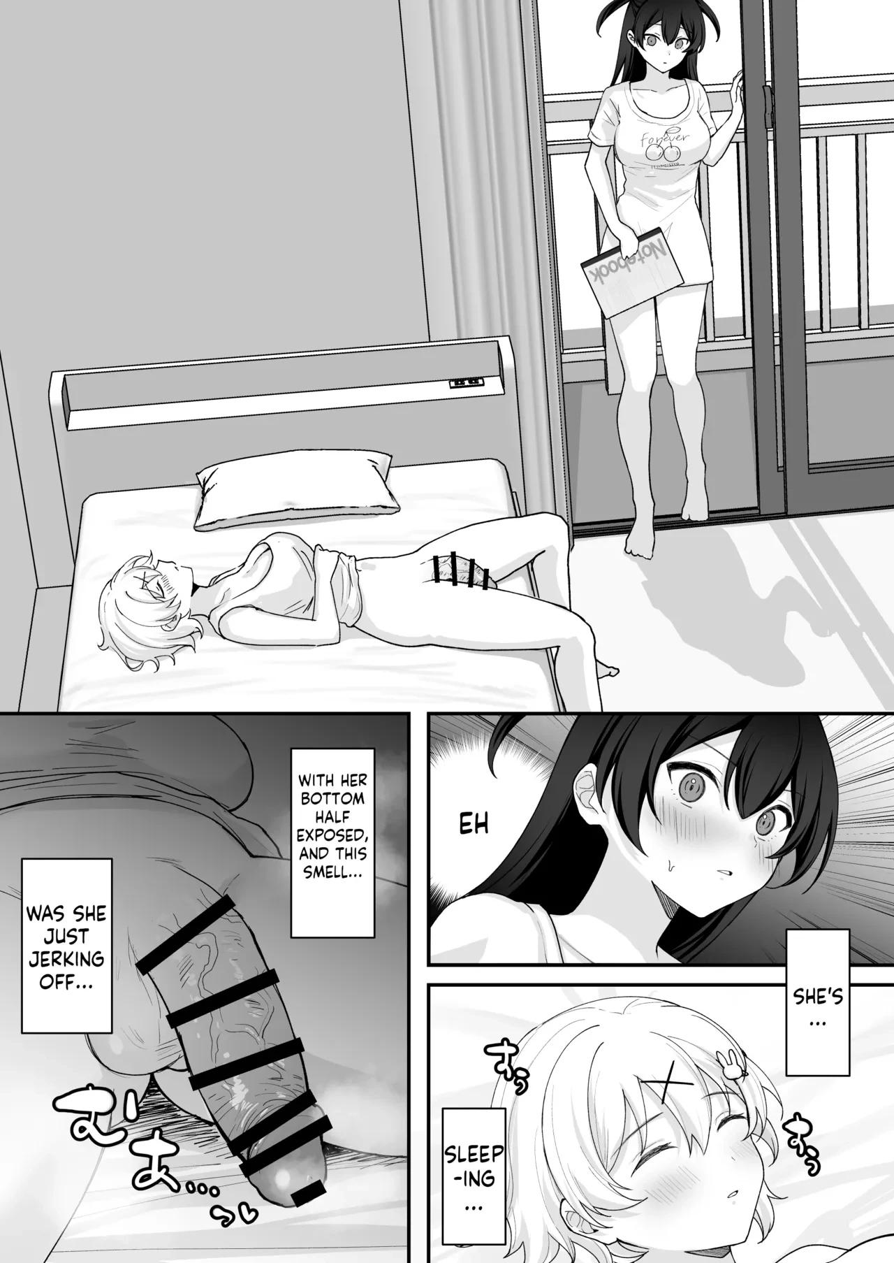 Seiyoku ni Maketa Natsu Futanari Shoujo to Noukou Nama Sex image number 15
