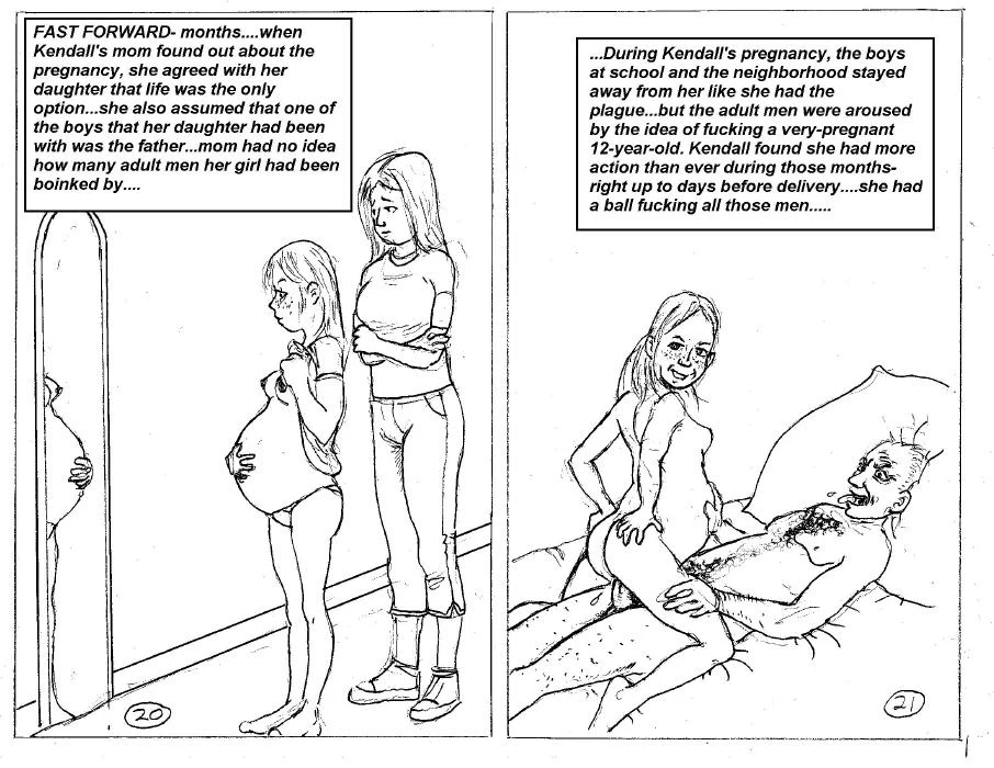 A Day In The Life Of A Pre-Teen Slut [English] image number 9
