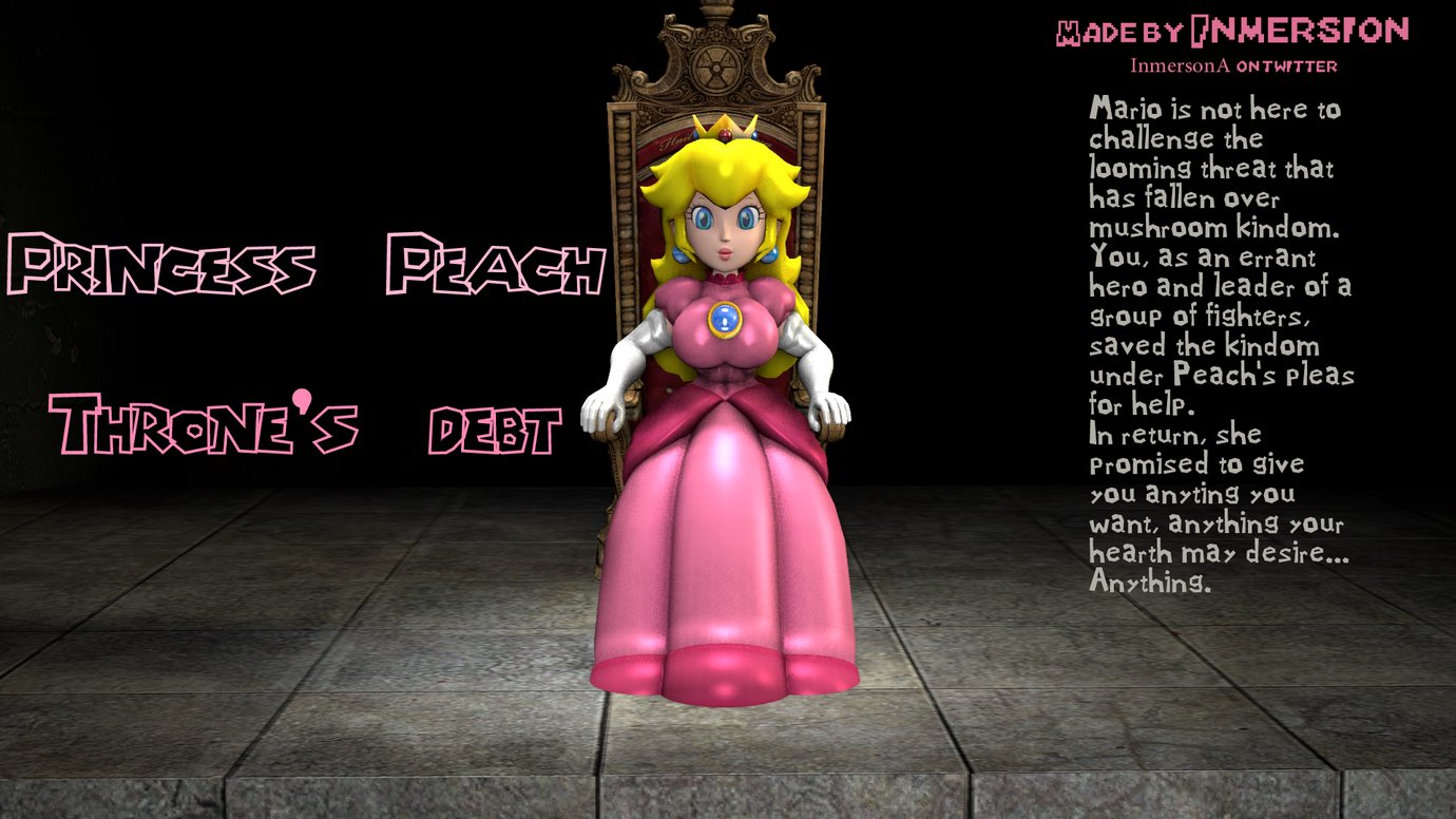 Princess Peach - Thrones Debt image number 1
