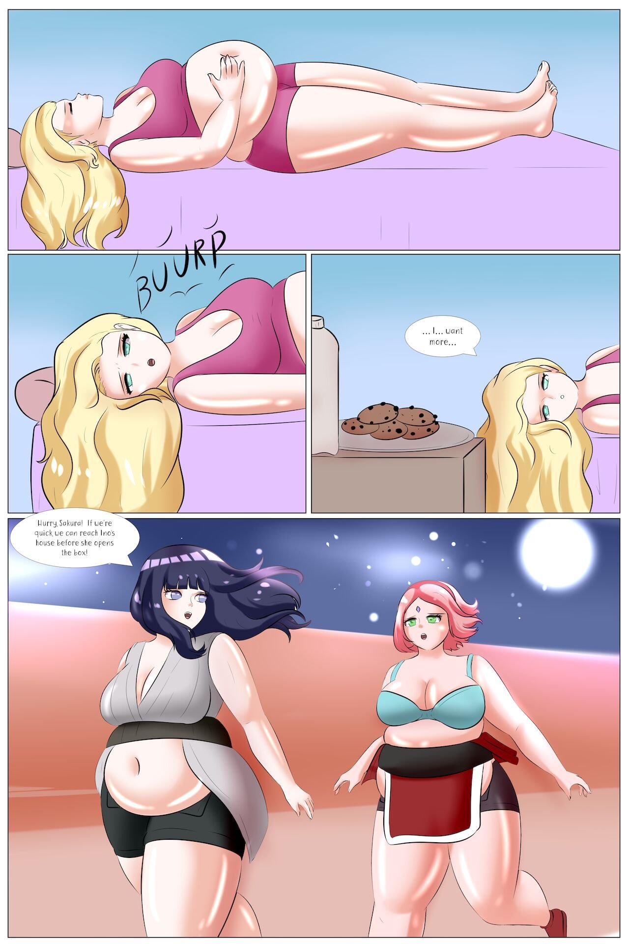 Big Beautiful Kunoichi porn comic image number 46