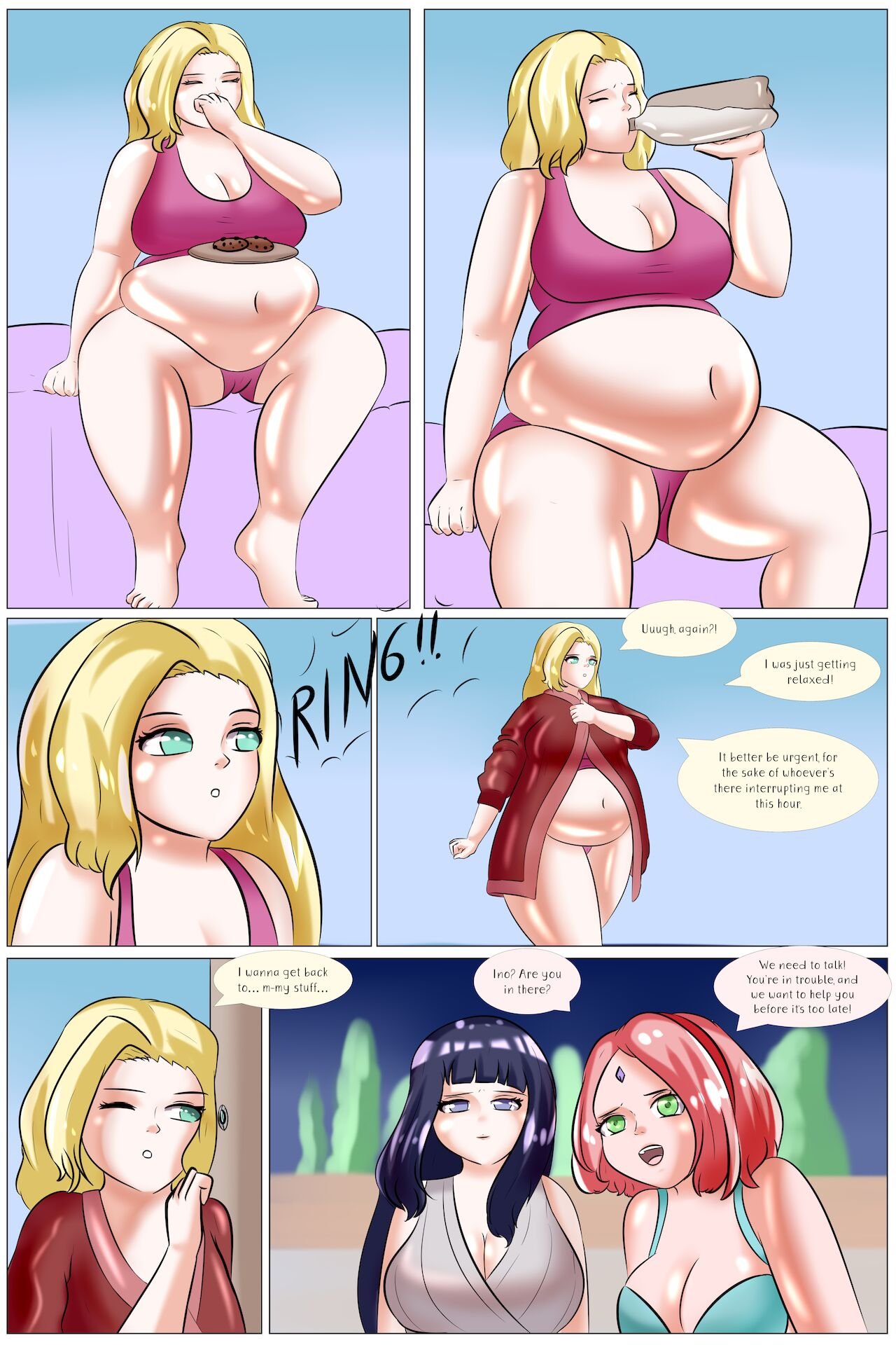 Big Beautiful Kunoichi porn comic image number 47