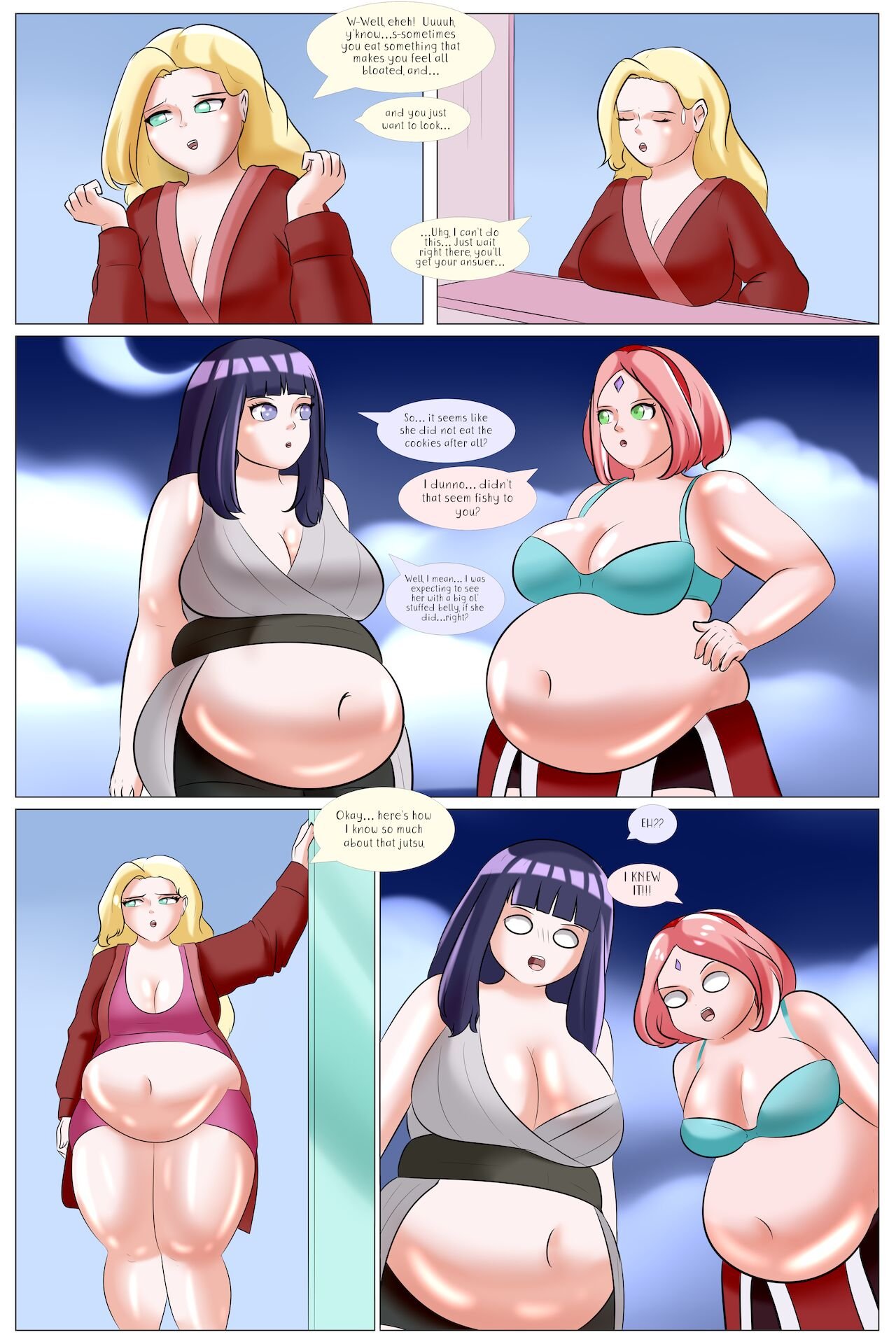 Big Beautiful Kunoichi porn comic image number 50