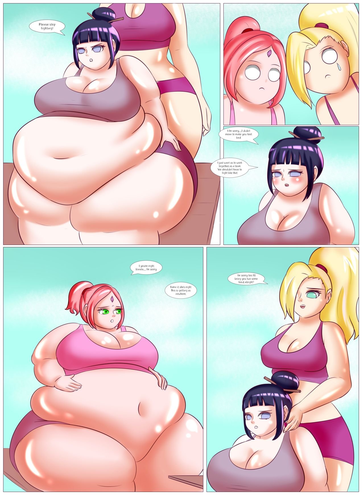 Big Beautiful Kunoichi porn comic image number 8