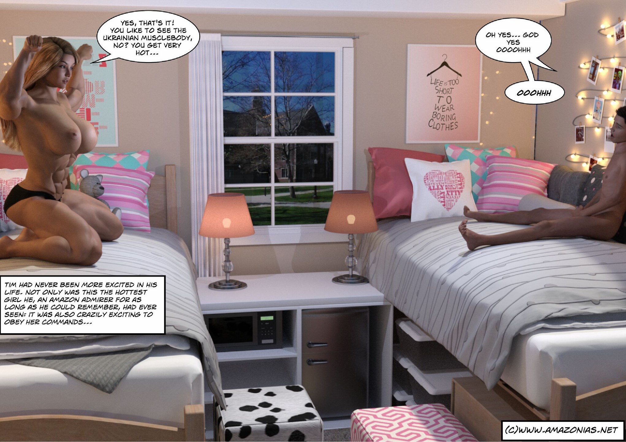 College Girl Muscle image number 21