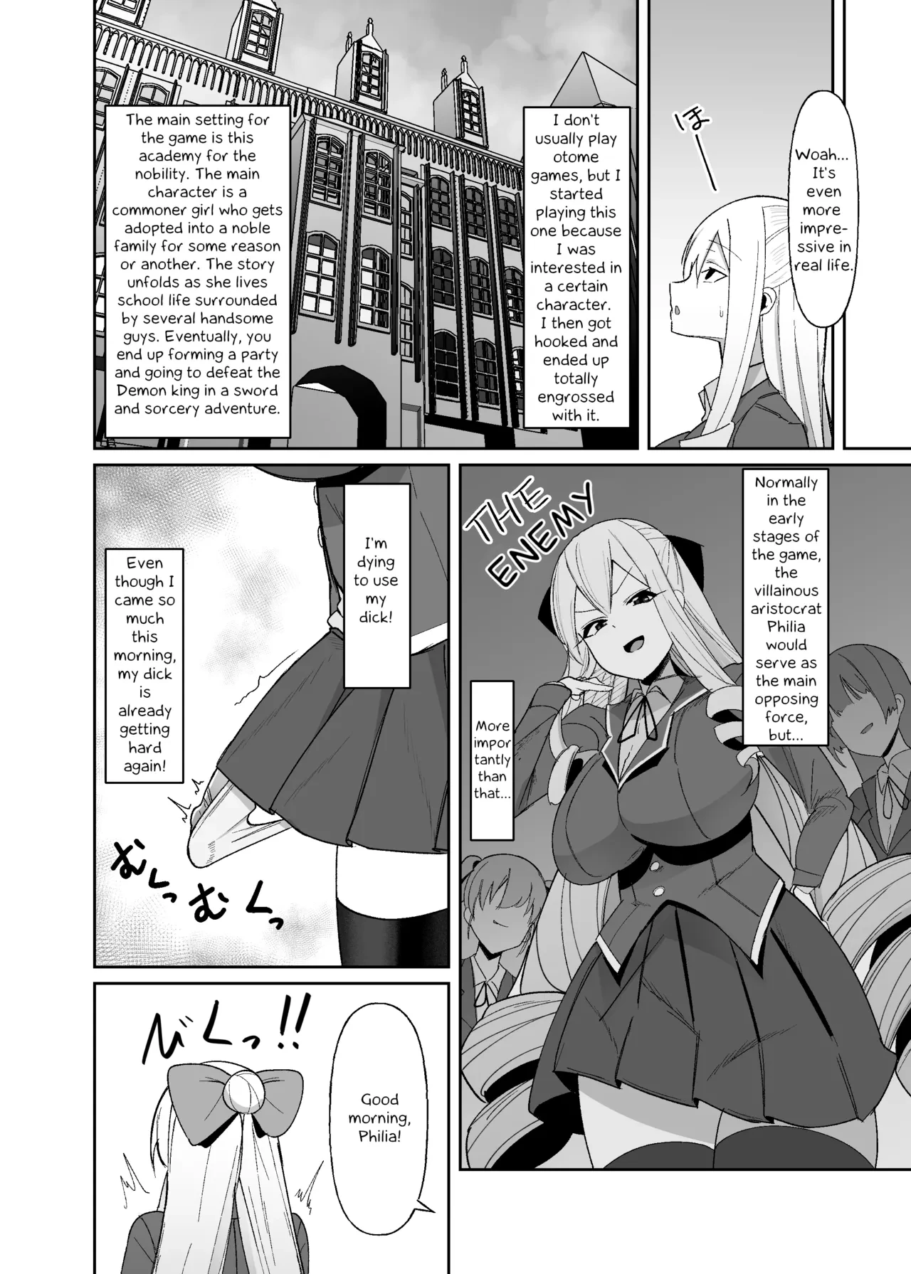 I was reincarnated as a villainess in an otome Game who was a futanari in her backstory  Otome Game no Akuyaku Reijou ni Tensei Shitara Ura Settei de Futanari deshita image number 10