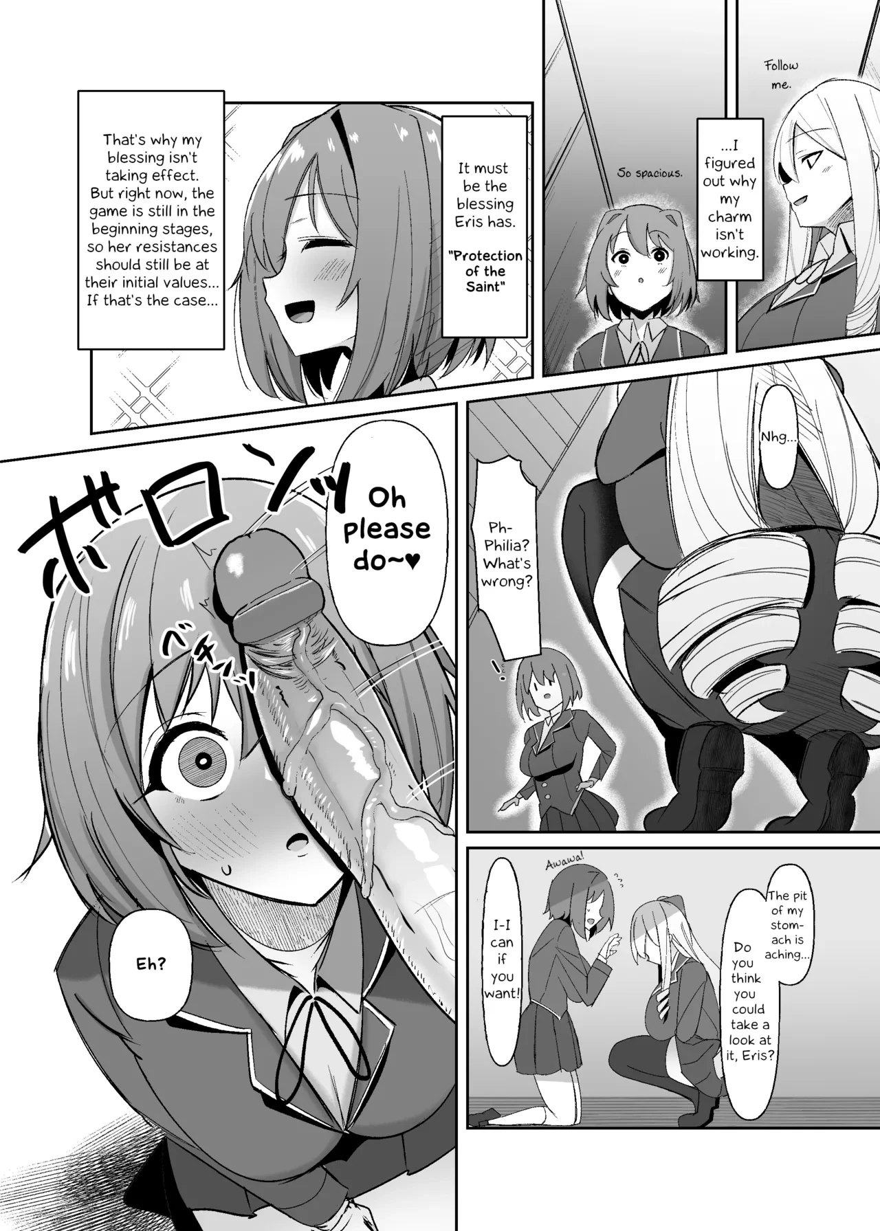 I was reincarnated as a villainess in an otome Game who was a futanari in her backstory  Otome Game no Akuyaku Reijou ni Tensei Shitara Ura Settei de Futanari deshita image number 18