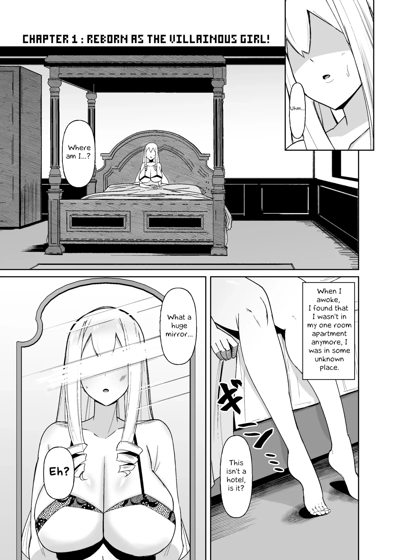I was reincarnated as a villainess in an otome Game who was a futanari in her backstory  Otome Game no Akuyaku Reijou ni Tensei Shitara Ura Settei de Futanari deshita image number 1