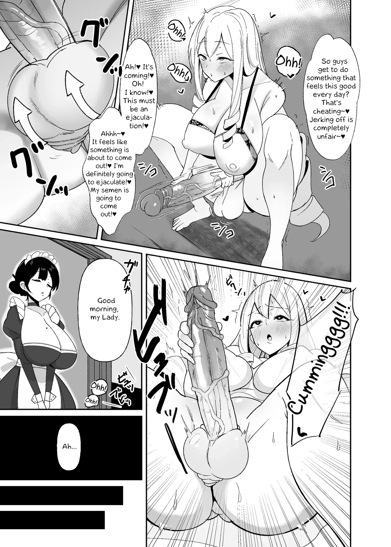 I was reincarnated as a villainess in an otome Game who was a futanari in her backstory  Otome Game no Akuyaku Reijou ni Tensei Shitara Ura Settei de Futanari deshita image number 5