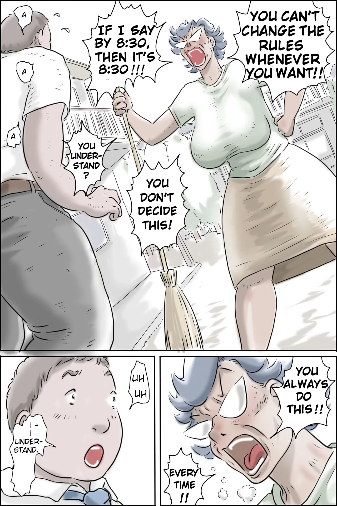 Ooya-san ga Yonderu -Mousou Dai Bakuhatsu Hen [eng]  part 1 and 2 image number 3