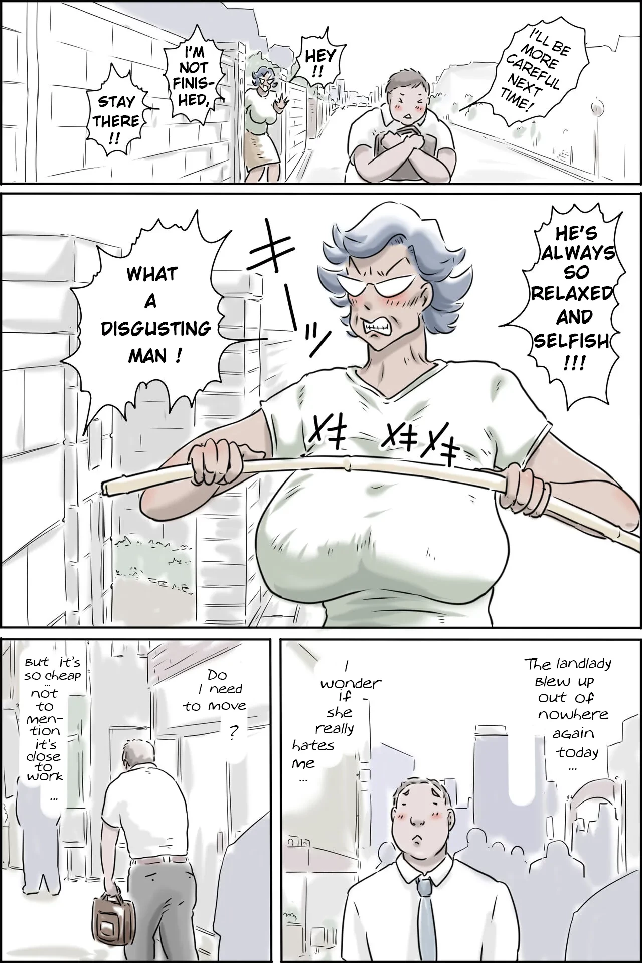 Ooya-san ga Yonderu -Mousou Dai Bakuhatsu Hen [eng]  part 1 and 2 image number 4