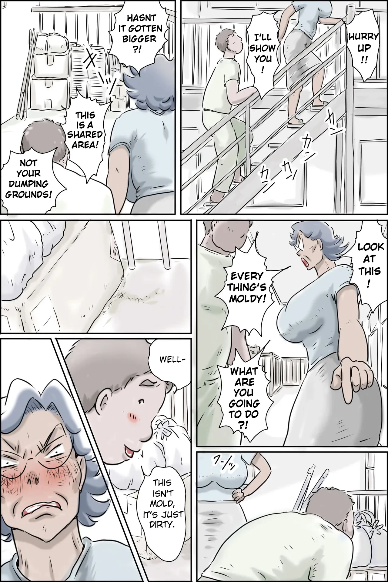 Ooya-san ga Yonderu -Mousou Dai Bakuhatsu Hen [eng]  part 1 and 2 image number 7