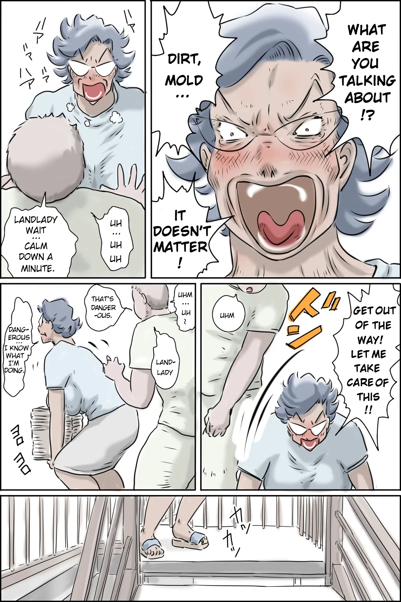 Ooya-san ga Yonderu -Mousou Dai Bakuhatsu Hen [eng]  part 1 and 2 image number 8