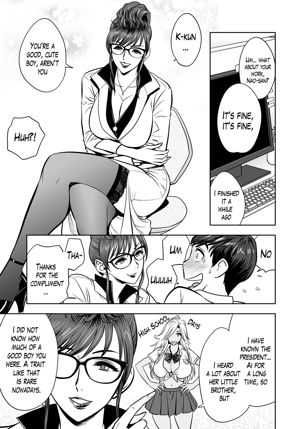 Gal Ane Shachou to Harem Office ~SEX wa Gyoumu ni Fukumimasu ka?~ image number 37