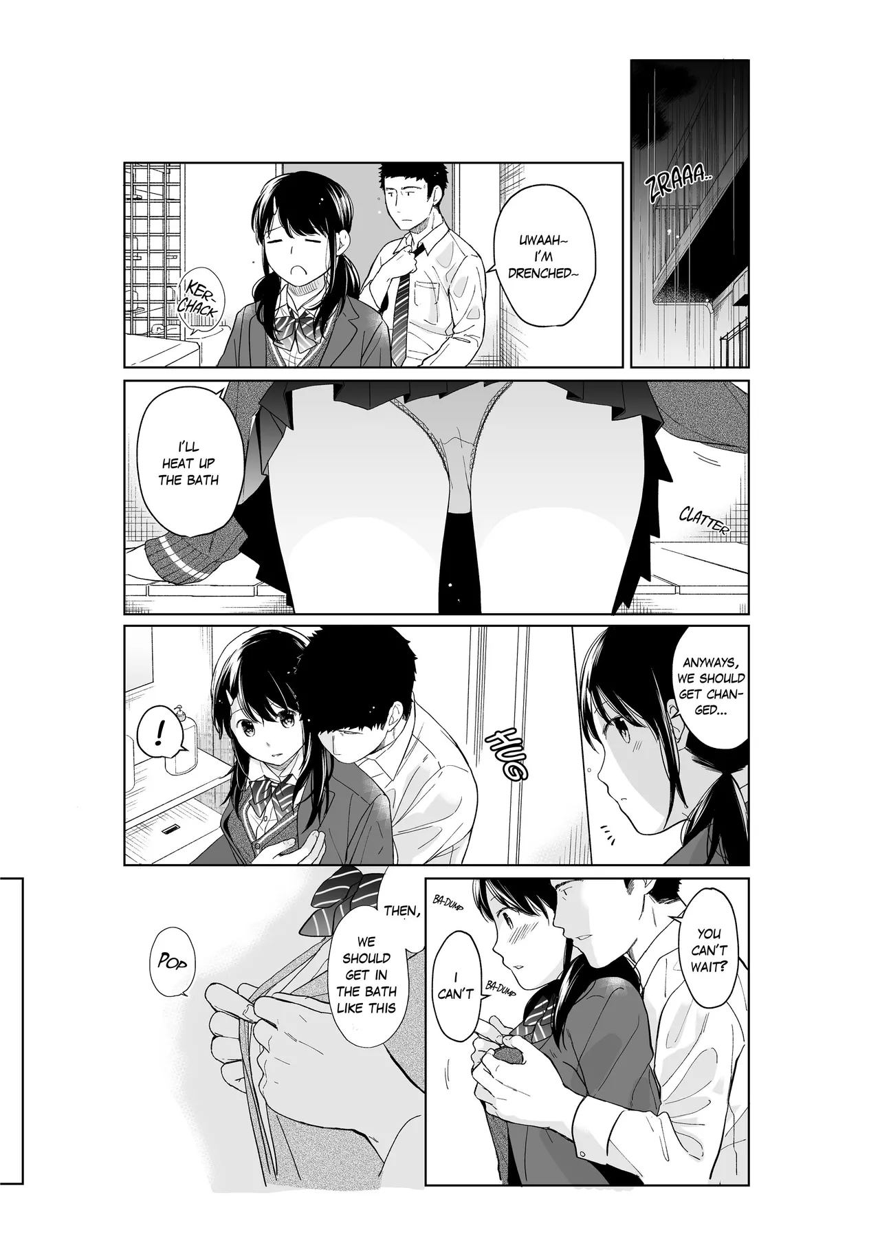 1 Room Apartment + Highschool Girl Suddenly Living Together? Close Contact!? First Sex!!? 12 image number 10