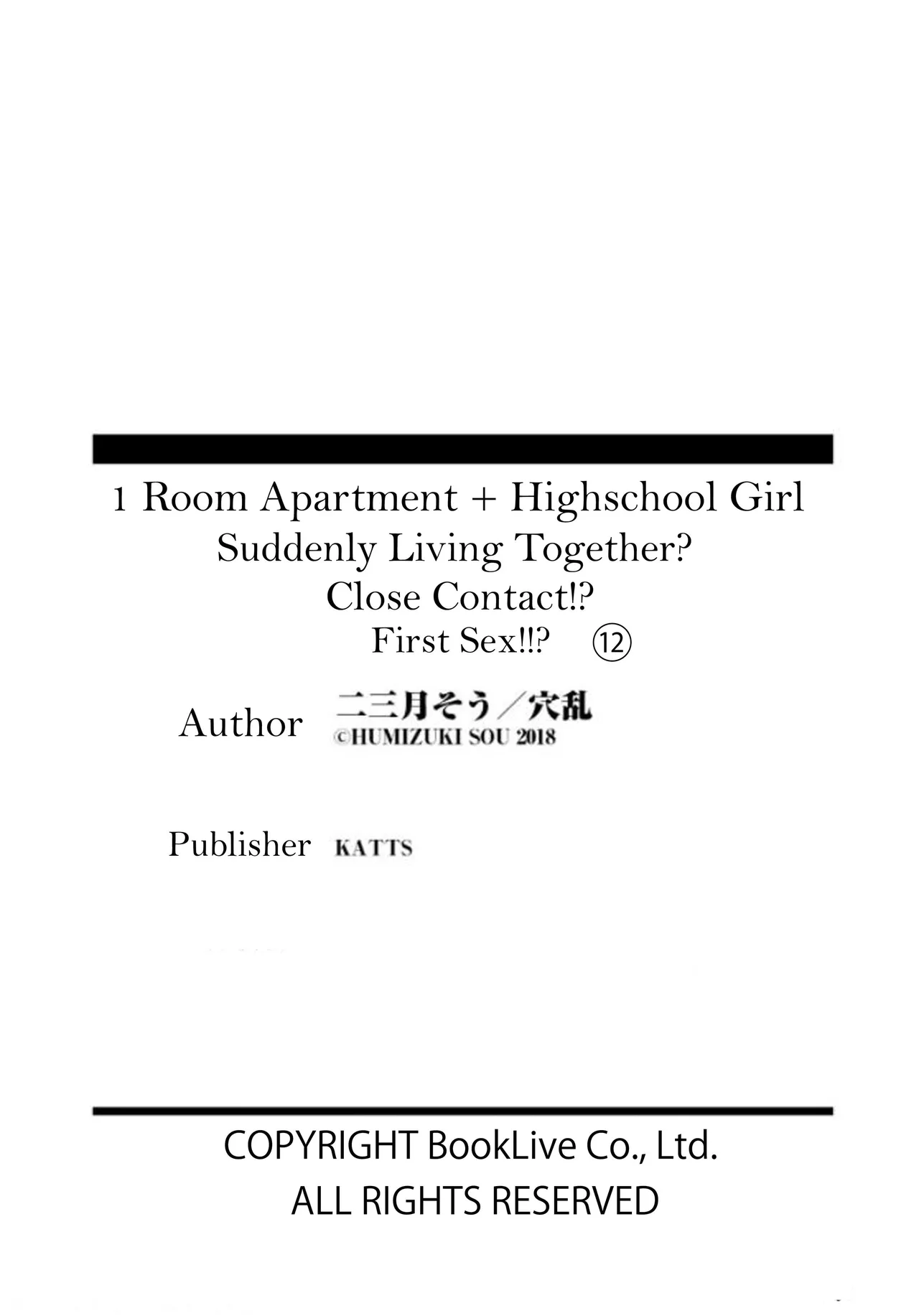 1 Room Apartment + Highschool Girl Suddenly Living Together? Close Contact!? First Sex!!? 12 image number 25
