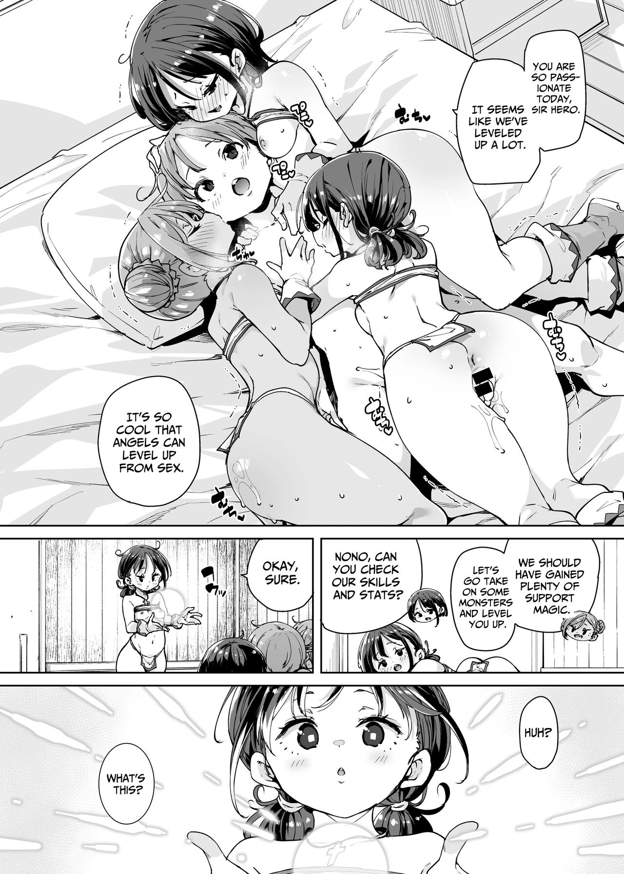 I Want To Adventure With Three Hentai White Mages!!  Do H Shiro Mahoutsukai Sannin Tsurete Tabi ga Shitai - Three Ecchi Healer With Me image number 28