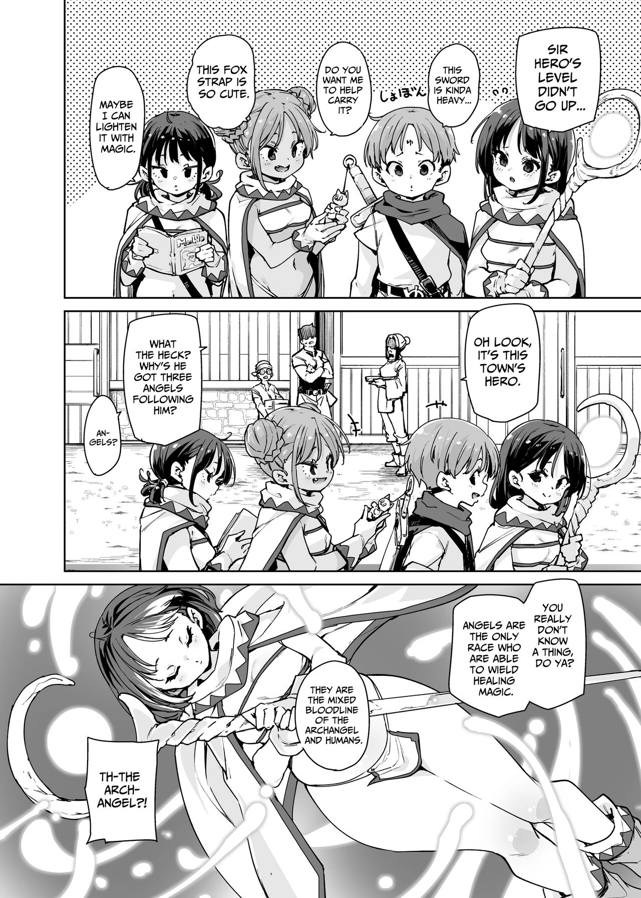 I Want To Adventure With Three Hentai White Mages!!  Do H Shiro Mahoutsukai Sannin Tsurete Tabi ga Shitai - Three Ecchi Healer With Me image number 4