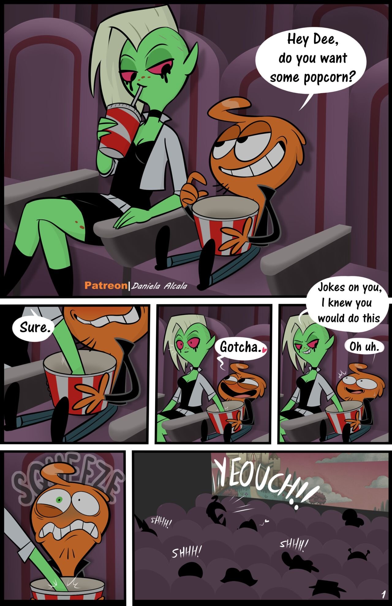 UmaYorokobi - The Popcorn Trick porn comic
