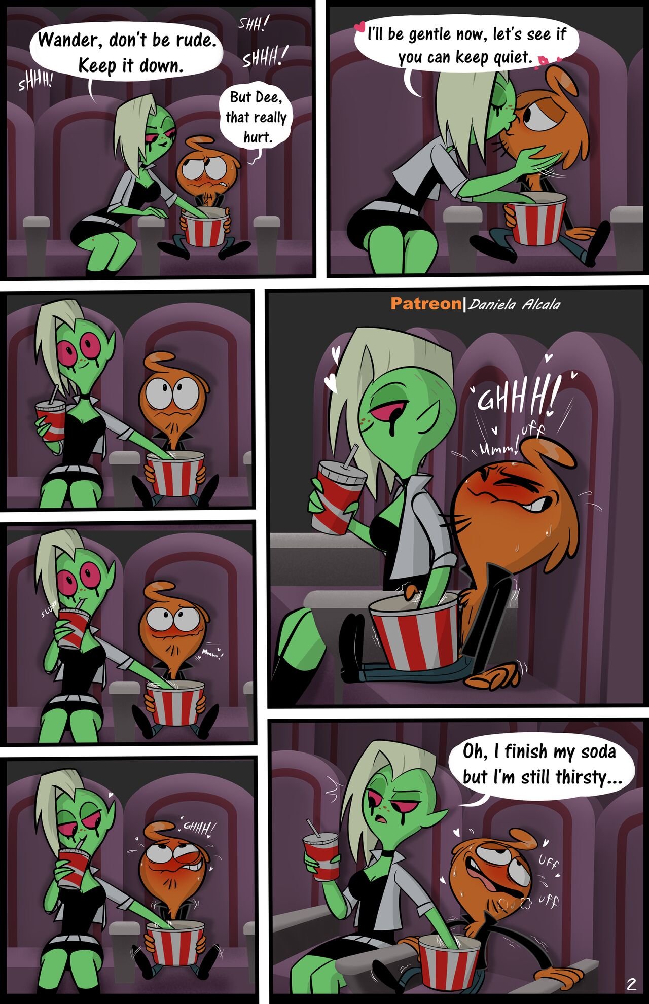UmaYorokobi - The Popcorn Trick porn comic image number 1